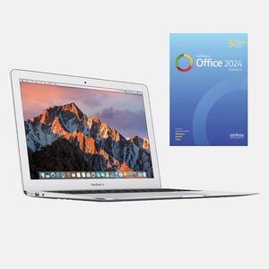 Apple MacBook Air 13.3" 2017, 8GB/256GB w/Office (Refurbished)
$300